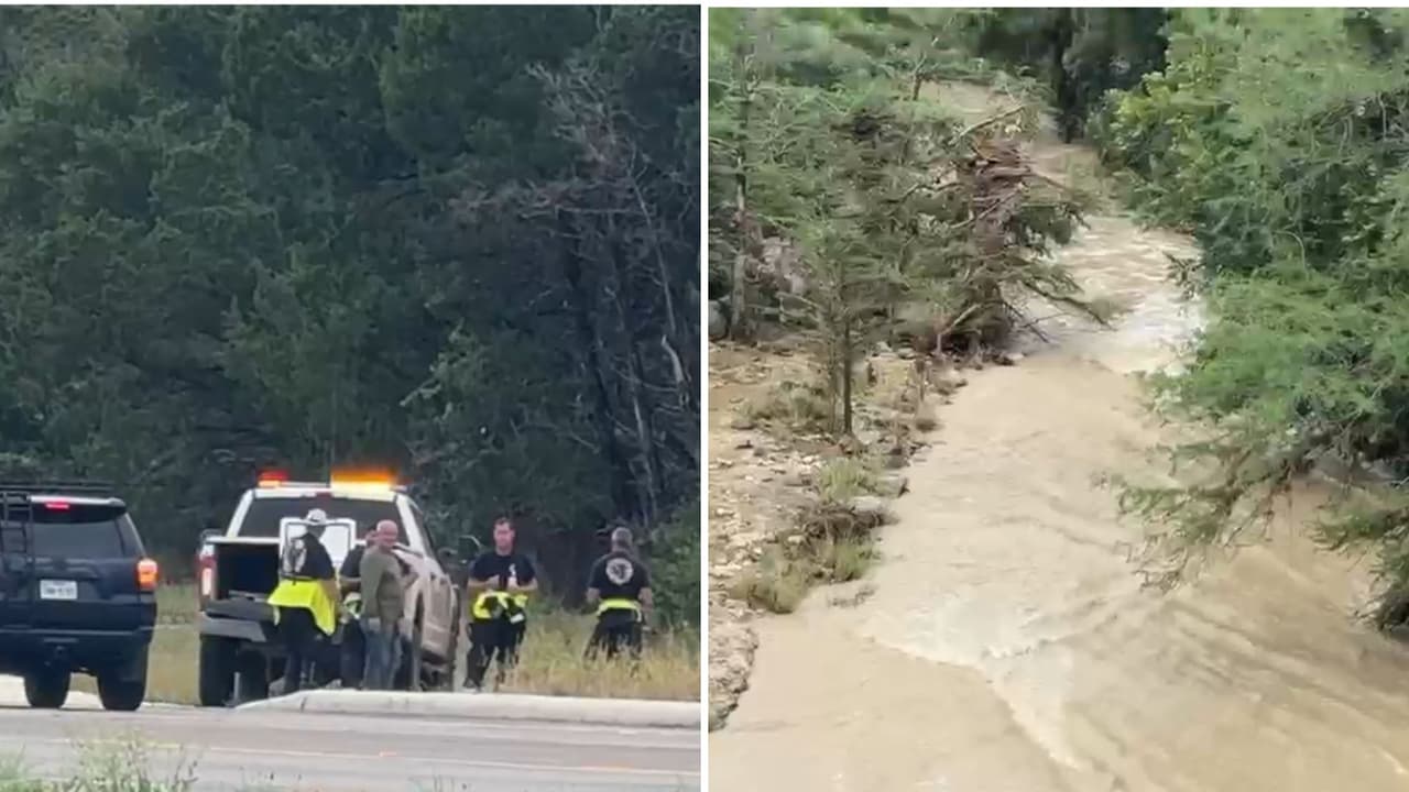 Hallan sin vida a mujer que llamó al 911 para decir que su auto era arrastrado por corriente en Bandera