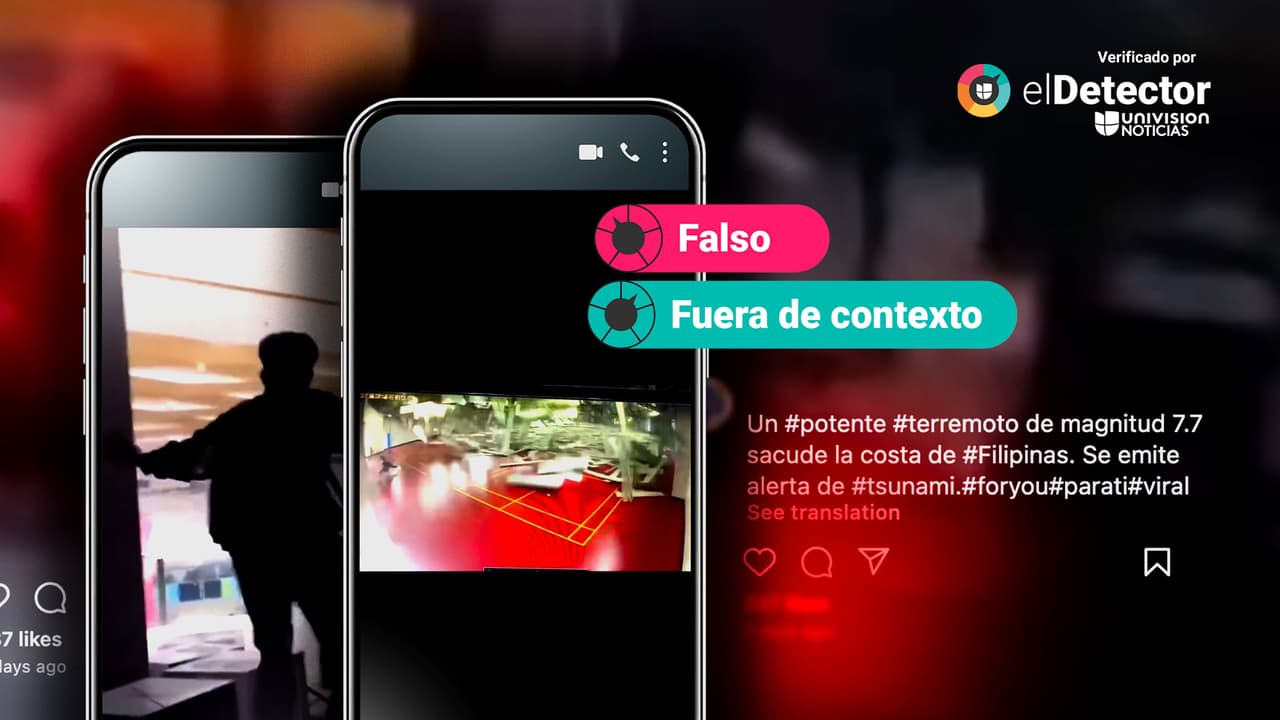 Es falso que estas imágenes sean del terremoto que sacudió Filipinas el 2 de diciembre: son de otros sismos