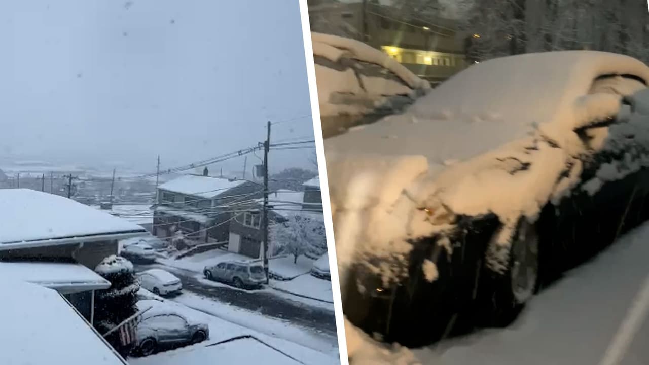 Tormenta invernal deja acumulados de nieve de hasta 10 pulgadas en el área triestatal