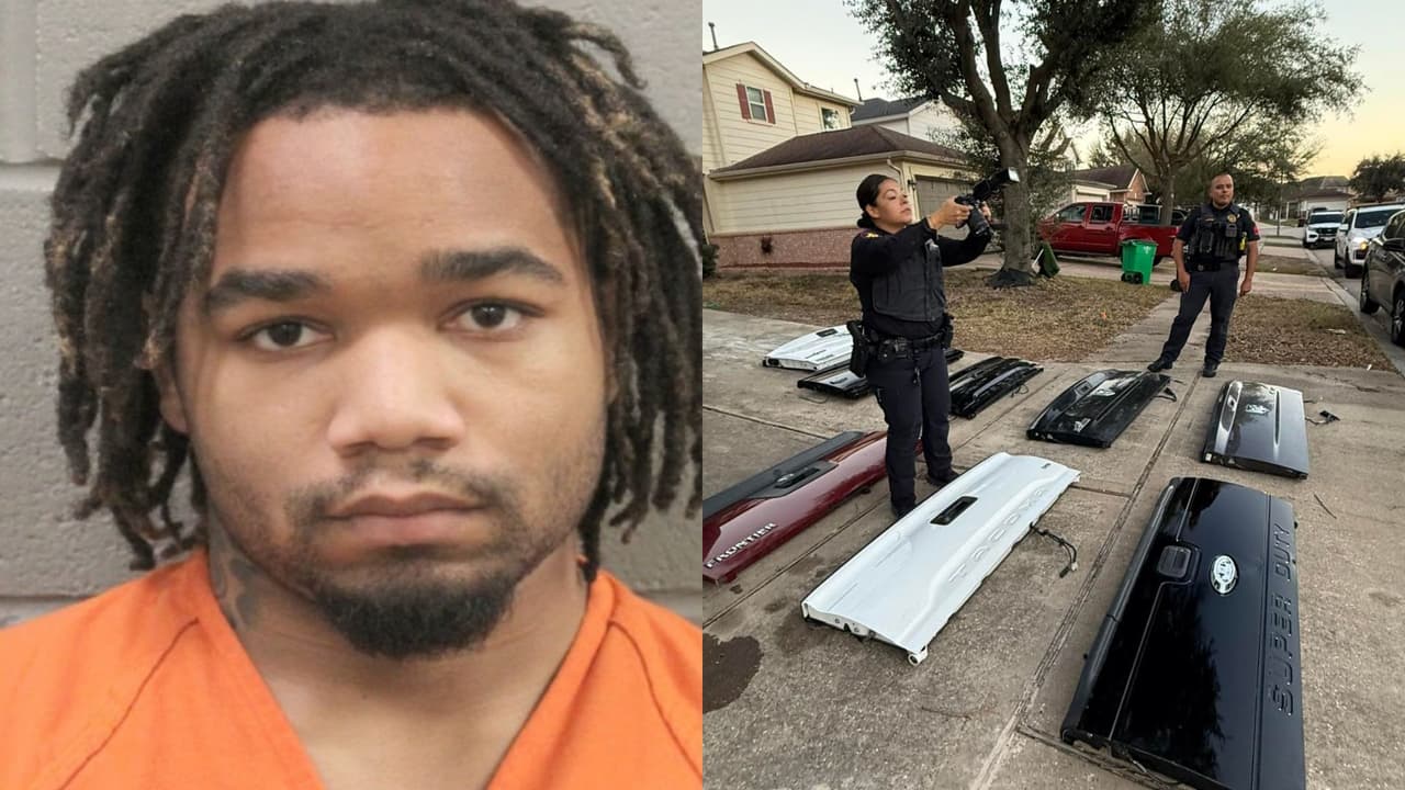 Recuperan más de $20,000 en tapas traseras de camionetas robadas en Texas; sospechoso sigue prófugo