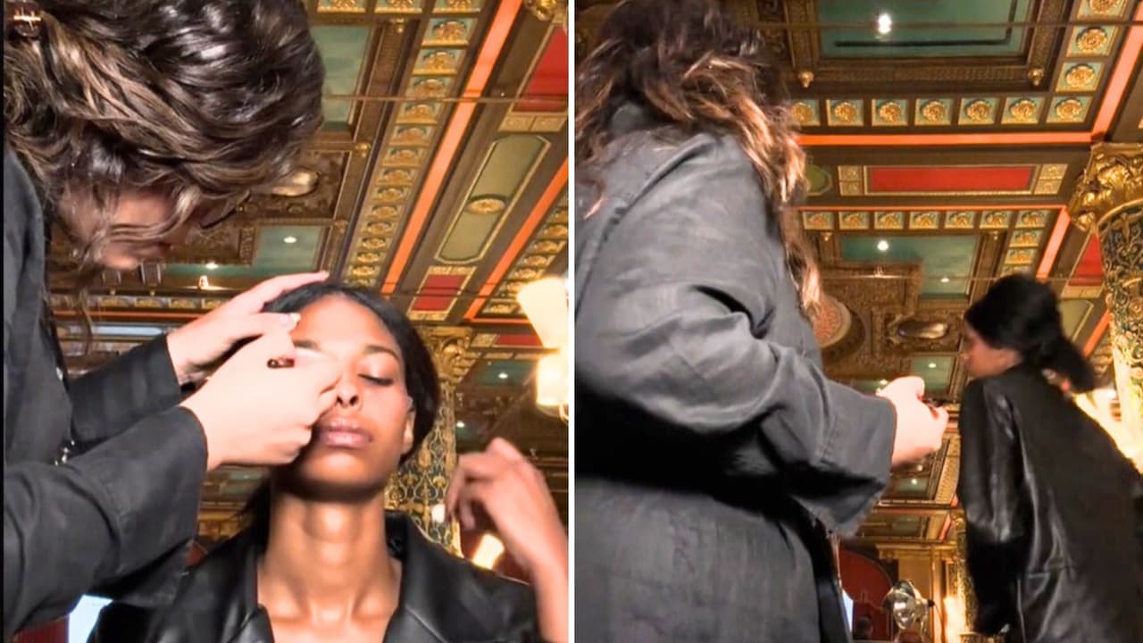 Top model desprecia a maquillista mexicana en la Semana de la Moda en NY : ¿Arruinó su rostro?