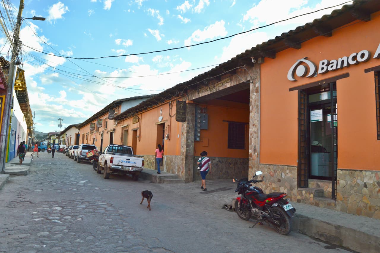 The hotel Posada Don Juan in the town of Gracias, in the mountainous western province of Lempira, is owned by the Hernández family. Photo by Jeff Ernst