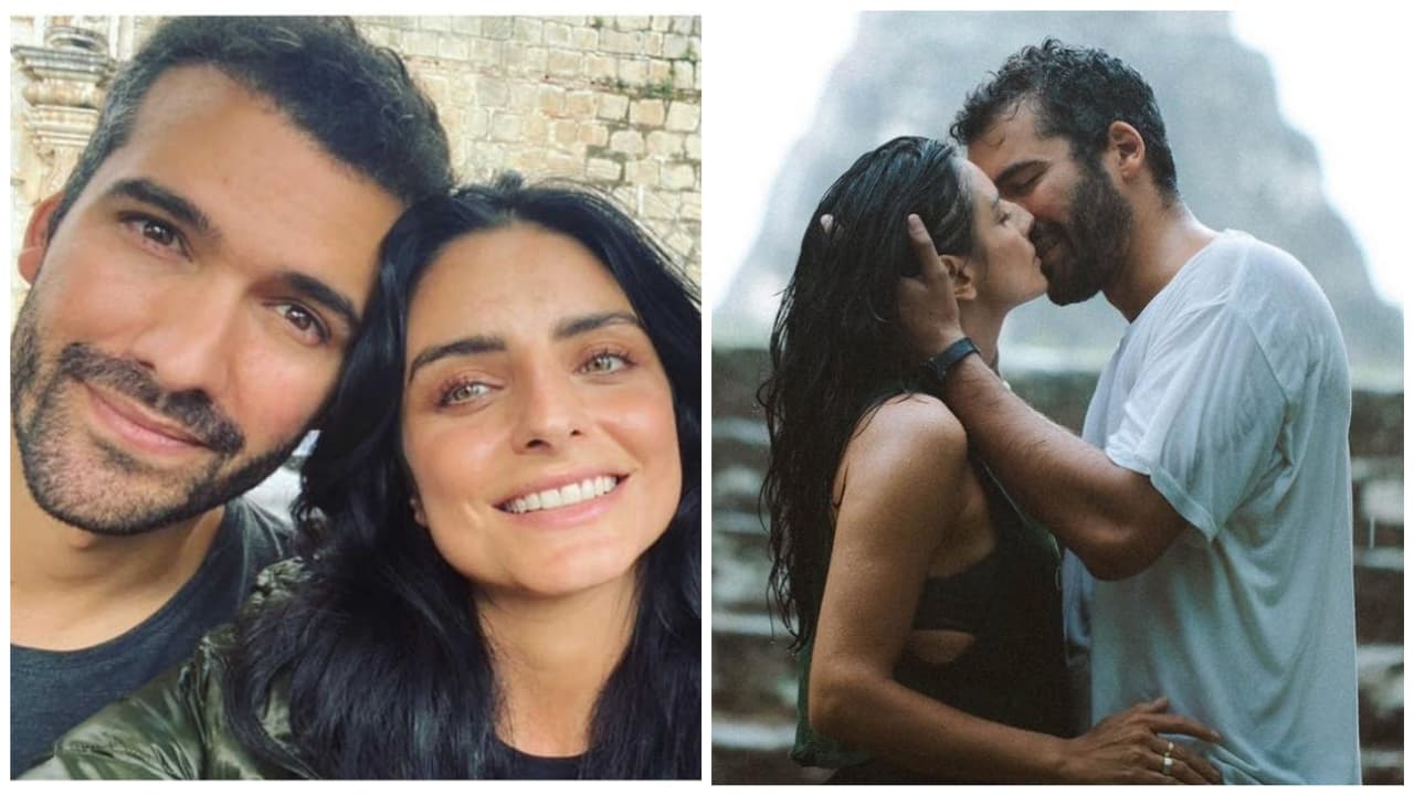 Aislinn Derbez y Jonathan Kubben confirman su noviazgo con un romántico beso en París
