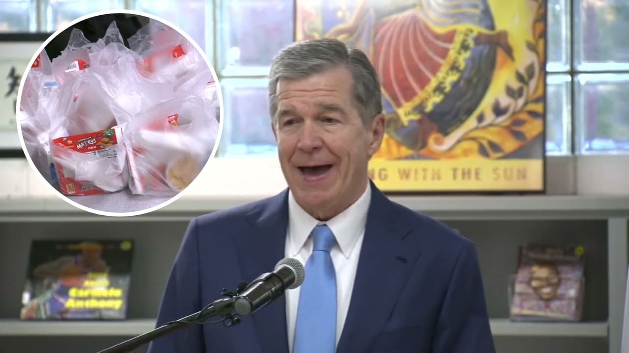 Gobernador Cooper anuncia más fondos para desayunos gratuitos a estudiantes de Carolina del Norte