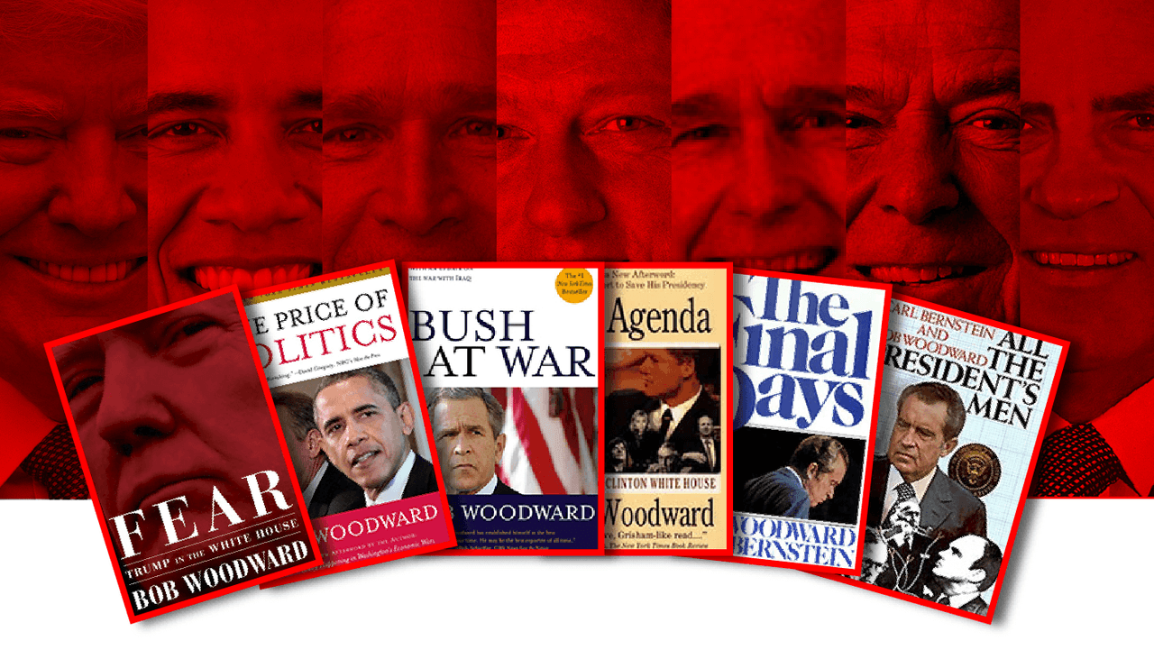 De Nixon a Trump: cómo el periodista Bob Woodward ha desnudado las presidencias a través de sus libros