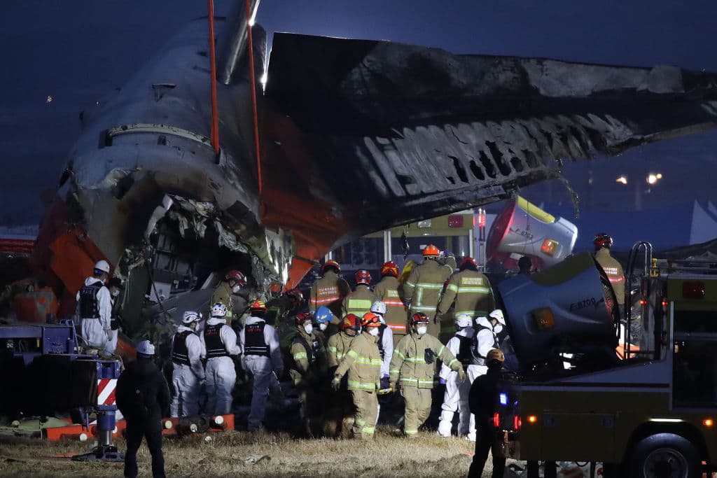 Qué se sabe sobre el accidente de avión en Corea del Sur: murieron casi todas las 181 personas a bordo