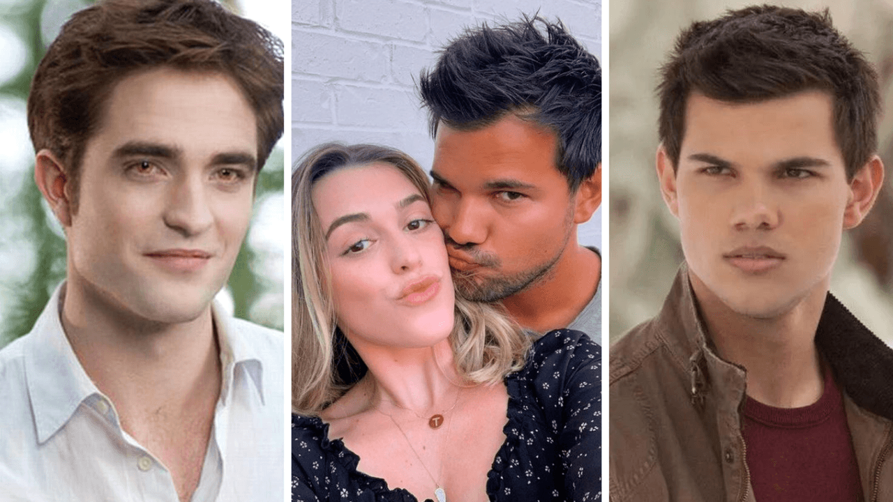 La prometida de Taylor Lautner era Team Edward: lo confesó en gracioso video