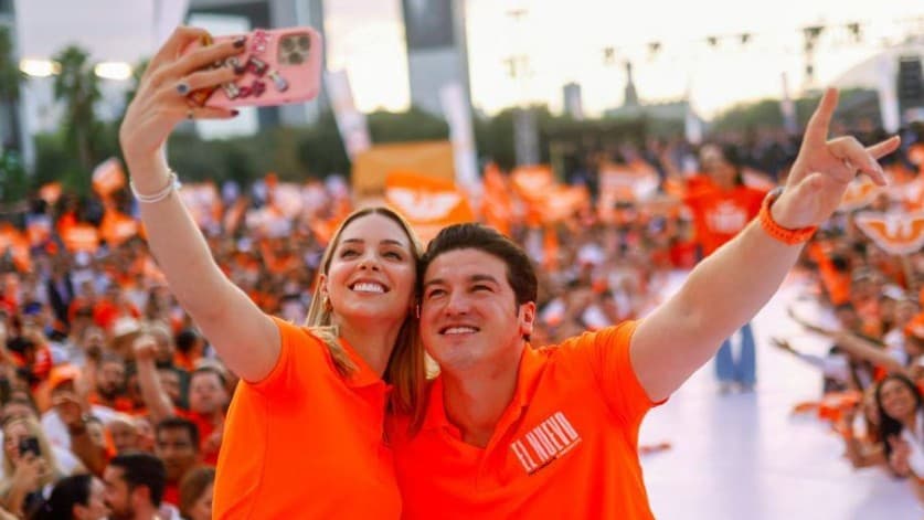 Samuel García y Mariana Rodríguez: la pareja que irrumpió en la campaña por la presidencia de México