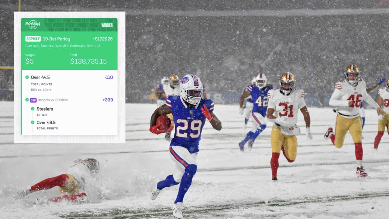 <h2 class="cms-H2-H2">7.- Anónimo (Apuesta: $5 | Ganancia $138,735.15) – 2024, NFL</h2>
<br>Otro apostador anónimo de Hard Rock Bet ganó $138,735.15 con una apuesta de solo $5. El afortunado realizó una apuesta combinada de 19 selecciones en numerosos juegos de la NFL utilizando la herramienta SGP Max, una función que permite combinar múltiples apuestas Same Game Parlay (SGP) en un solo boleto. Esta innovadora herramienta transformó un simple domingo de la NFL en una jornada inolvidable para el jugador. Puedes leer más sobre la herramienta SGP Max aquí:
<a href="https://www.hardrock.bet/news/introducing-same-game-parlay-max/">Hard Rock Bet - Same Game Parlay Max</a>.
<br>