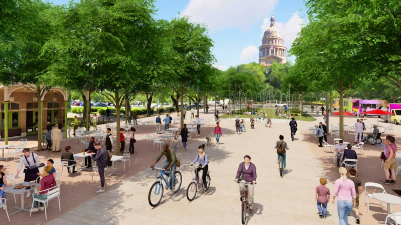 Del asfalto a espacios verdes: Lo que necesitas saber sobre las propuestas para Congress Avenue