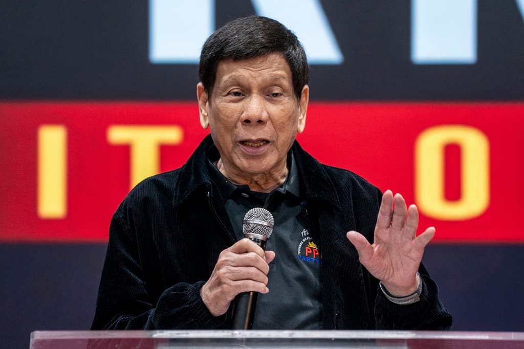 Arrestan al expresidente filipino Rodrigo Duterte por orden de la Corte Penal Internacional en caso de crímenes de lesa humanidad
