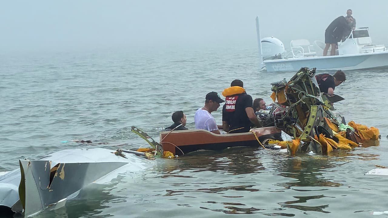 Forense revela cómo murieron las víctimas del accidente aéreo en Galveston