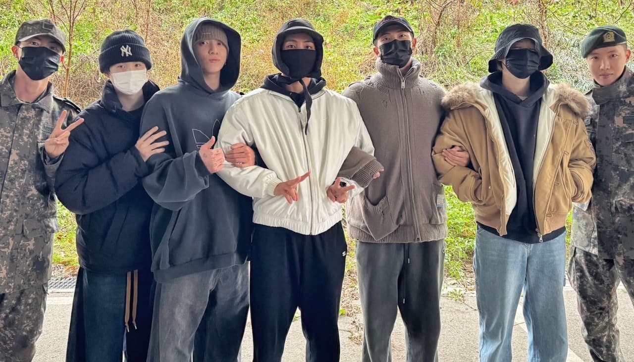 BTS se reúne para despedida dos fãs: últimos 4 integrantes se alistaram no exército
