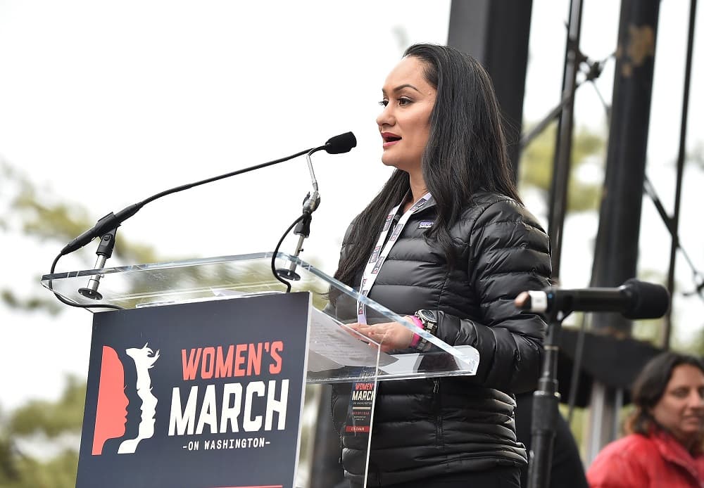 Carmen Perez was one of the four women who organized the successful Women's March on Washington following the inauguration of Donald Trump; all four were recognized by Time. The event, which had an impact around the world, "is the rebirth of the women's movement," says the
<a href="http://time.com/collection/2017-time-100/4742711/tamika-mallory-bob-bland-carmen-perez-linda-sarsour/" target="_blank">magazine's profile of the women</a>.