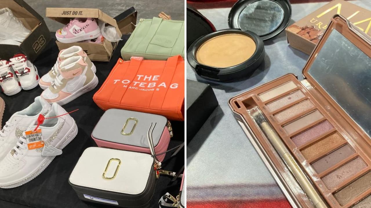 Hallan en ‘maquillaje pirata’ heces fecales, aquí otros artículos dañinos que decomisó la aduana en Texas