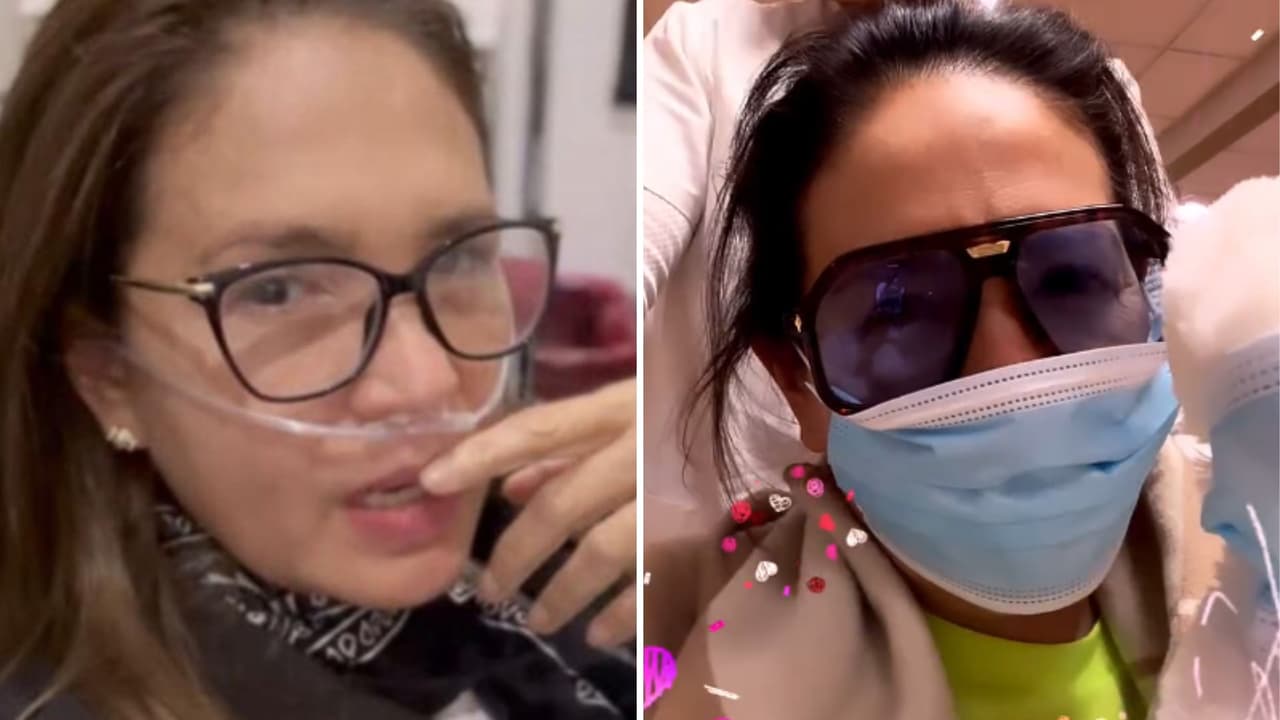 Filtran imágenes de Yolanda Andrade en el hospital: “Ya tiene muy maltratado su cuerpo”