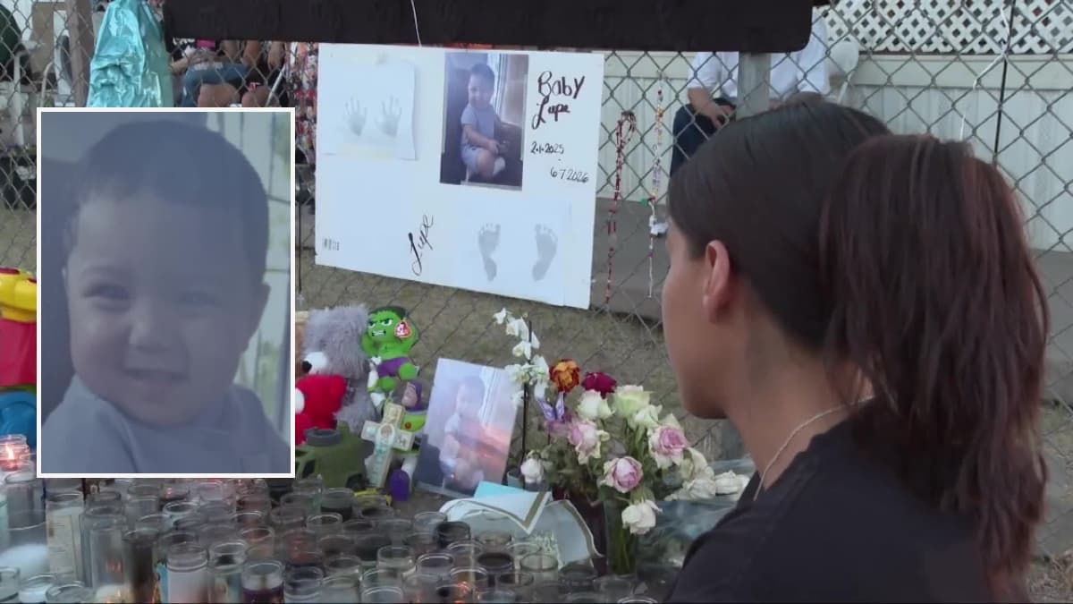 “Fue un regalito de Dios”: el dolor de la familia del niño de un año atropellado en Phoenix