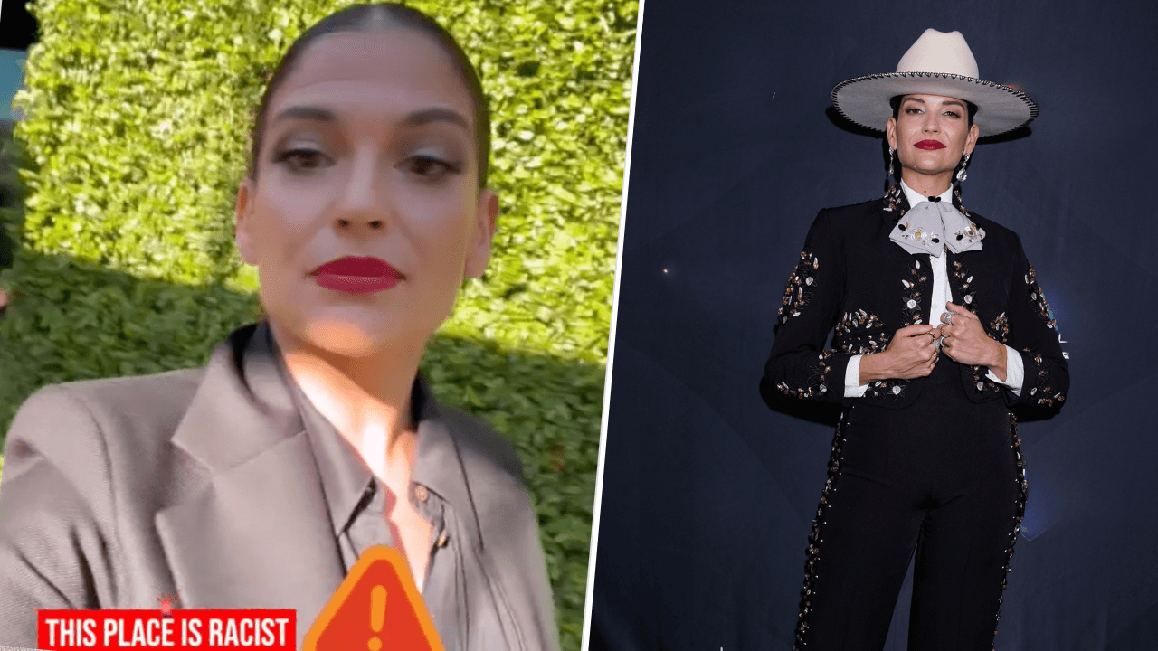 Sacaron a Natalia Jiménez de un restaurante en Los Ángeles por hablar español