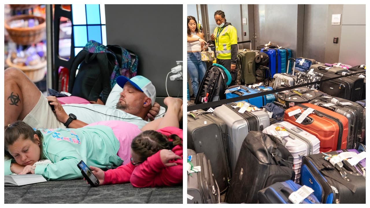 Aeropuertos de Nueva York amanecen con más retrasos, filas y cancelaciones