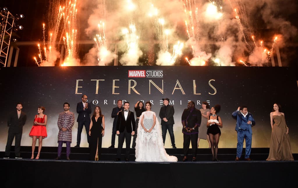 Salma interpreta a la líder espiritual Ajak, en el filme de Marvel ‘Eternals’. En una entrevista con
<a href="https://variety.com/2021/film/features/salma-hayek-eternals-house-of-gucci-hitmans-wifes-bodyguard-1234975898/" target="_blank">‘Variety’</a>, dijo que cuando la contrataron creyó que era una broma.