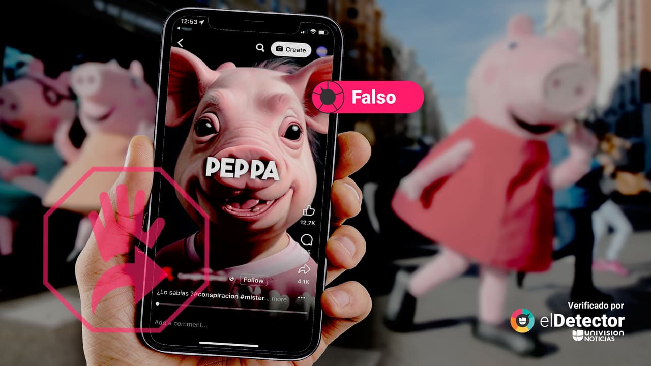 Es falso que Peppa Pig esté basada en unos granjeros que experimentaban con ADN de cerdos