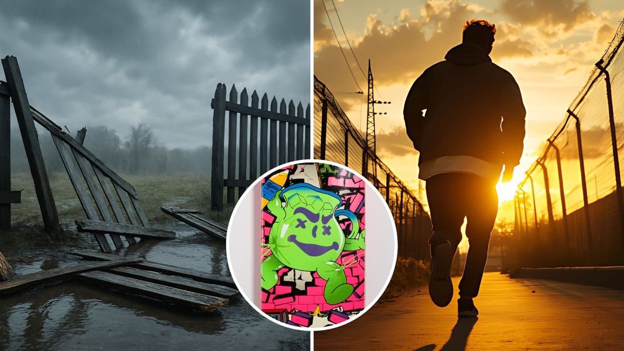 "Kool-Aid Man challenge": el reto de romper vallas que causa preocupación en NY