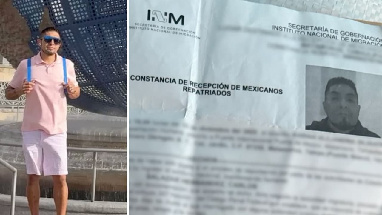 Mexicano con salida voluntaria relata lo que enfrenta al regresar a su país luego de 26 años