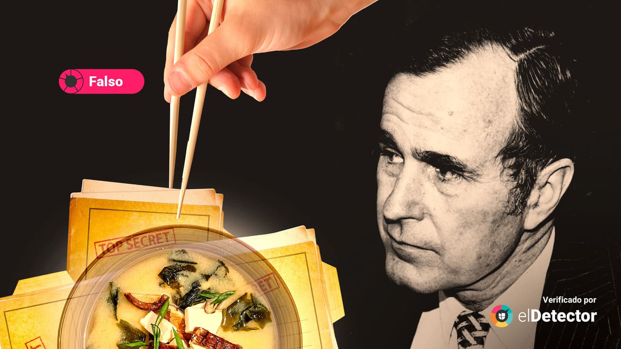 George H.W. Bush NO guardó "millones de documentos" en un restaurante chino, como dijo Donald Trump