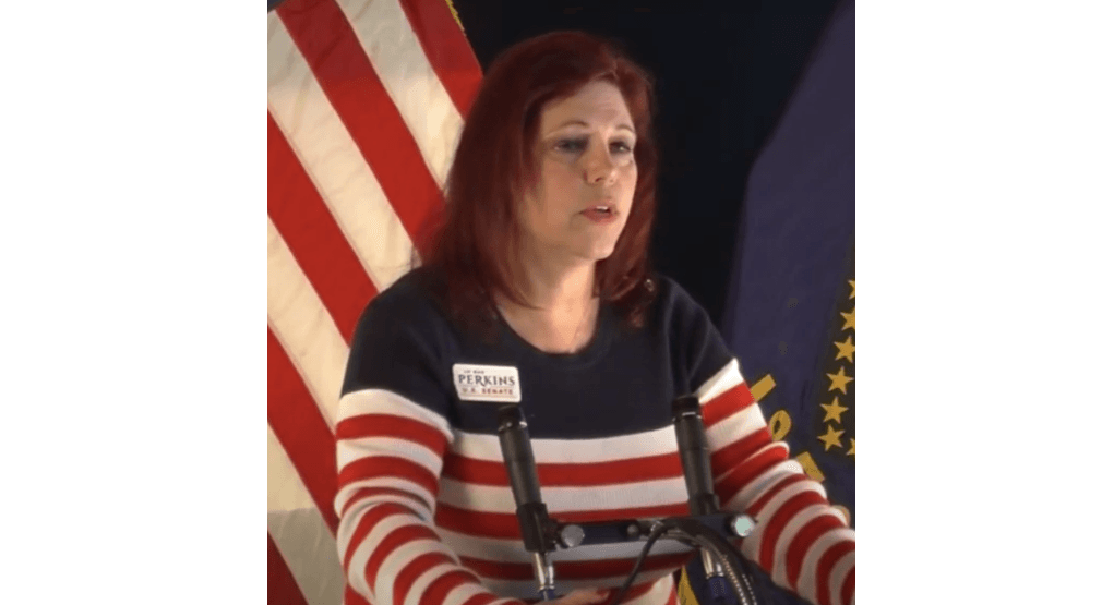 <h3 class="cms-H3-H3">Jo Rae Perkins, candidata republicana al Senado por Oregon</h3>
<br>
<br>🗳️ Compite en noviembre contra el actual senador demócrata Ron Wyden.
<br>
<br>🗳️ “No aceptaremos que personas hicieron trampa para robar la elección para que pudieran destruir estos Estados Unidos de América”, escribió en un tuit el 15 de diciembre de 2020.
<br>