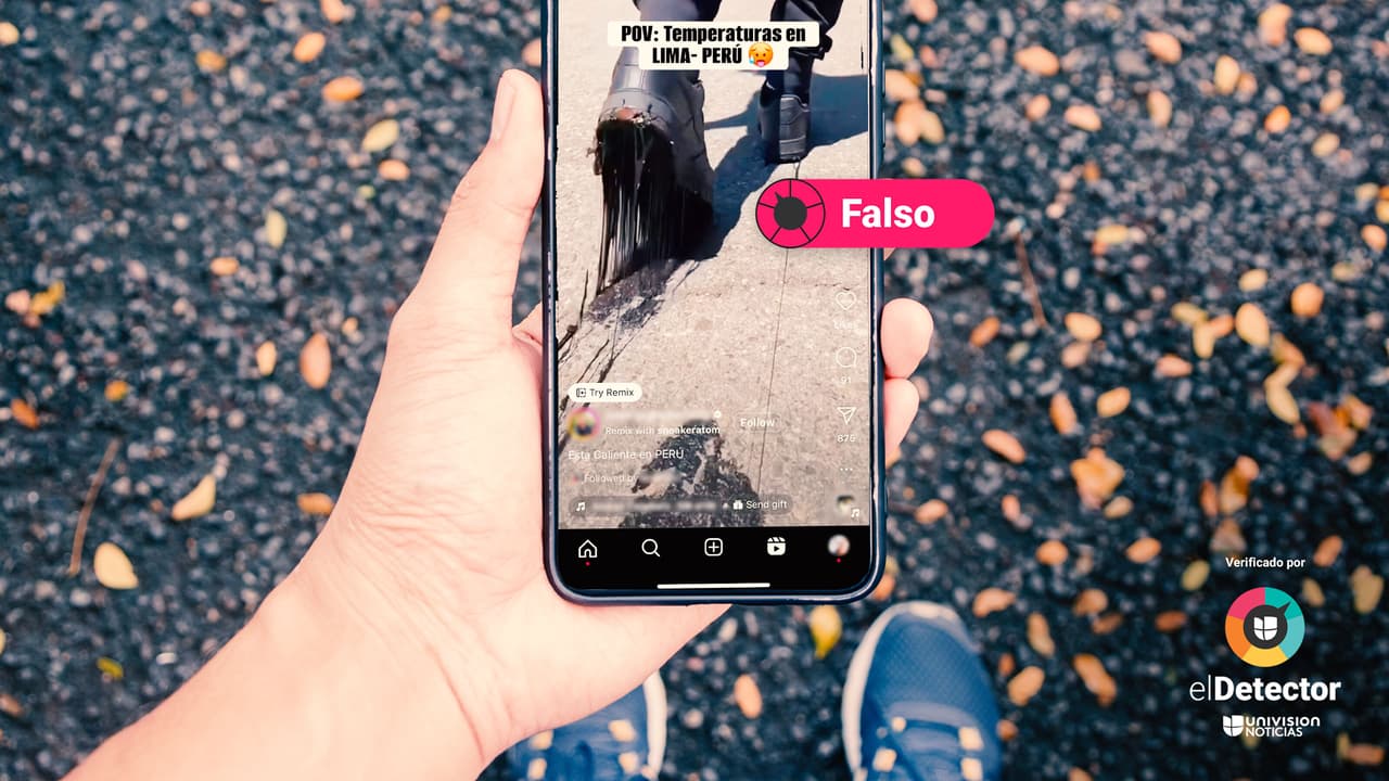 Las temperaturas en Perú no ocasionaron que esas suelas de zapatos se derritieran