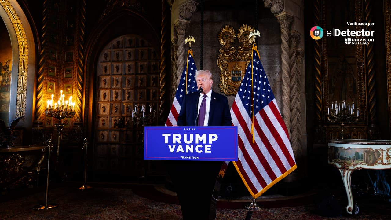 Ni todavía se están contando votos, ni los manifestantes del asalto al Capitolio iban sin armas: verificamos a Donald Trump tras la certificación de su triunfo