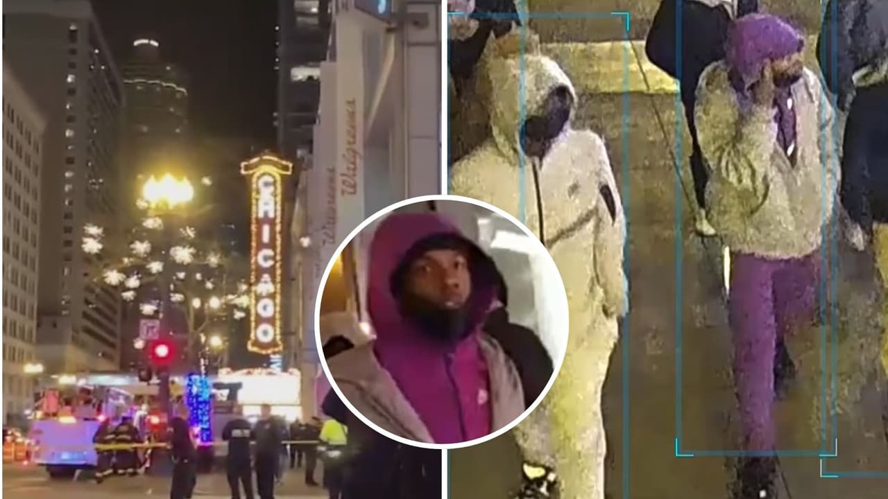 Nuevas imágenes salen a la luz del individuo buscado por el tiroteo mortal en el centro de Chicago