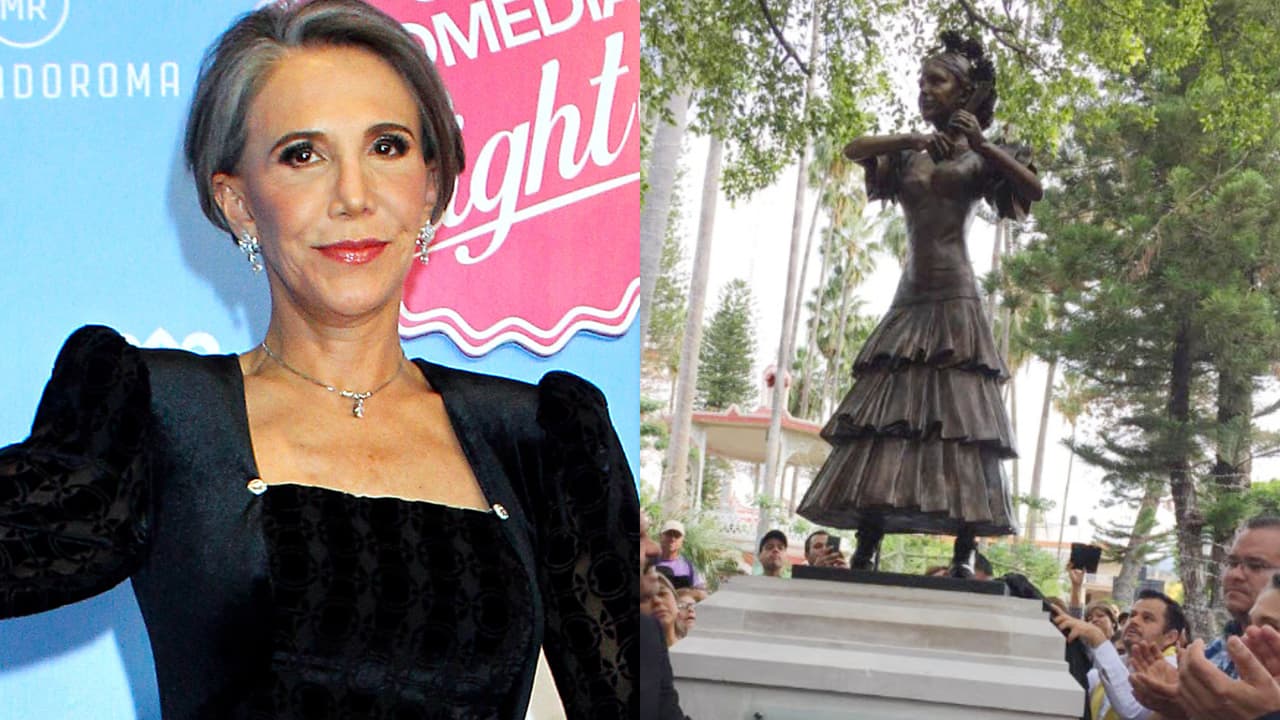 Estatua de Florinda Meza: Guardia Nacional la resguarda tras escándalo y amenazas de tirarla