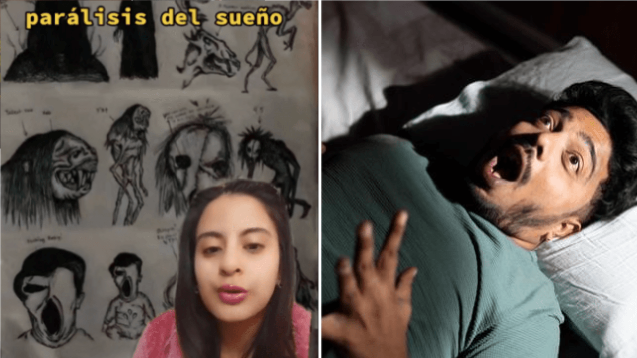 Dibuja las criaturas que ven las personas durante una parálisis del sueño y aterra a Internet