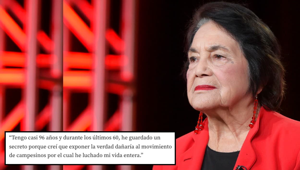 En un extenso mensaje que colgó a través de redes sociales como Facebook e Instagram, Dolores Huerta admitió la razón que la llevó callar sobre las
<b><a href="https://www.univision.com/shows/noticiero-univision/acusaciones-por-abuso-sexual-contra-activista-cesar-chavez-sacude-tambien-al-mundo-politico-video" target="_blank">dos ocasiones en las que César Chávez abusó de ella</a></b>, embarazándola.