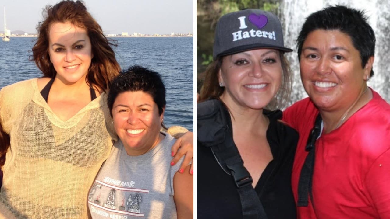 Elena Jiménez y Jenni Rivera.