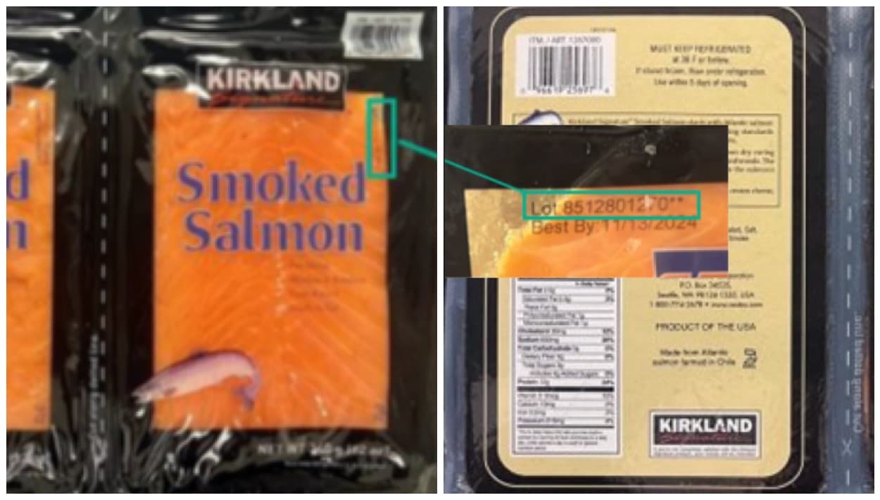 Retiran salmón ahumado vendido en Costco de Florida por sospechas de estar contaminado con listeria