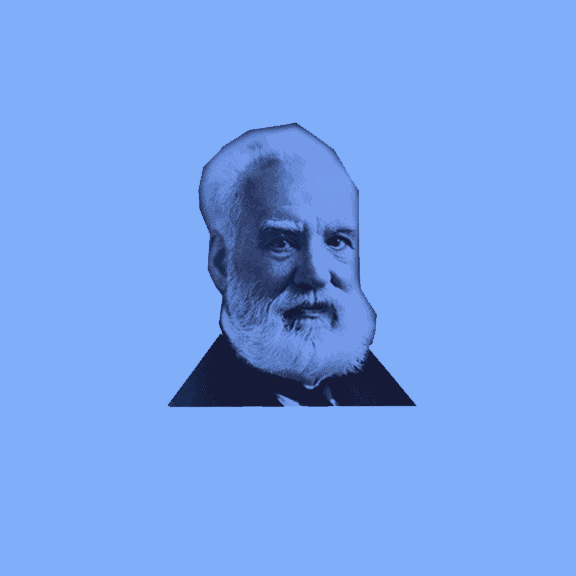 <a href="https://es.wikipedia.org/wiki/Alexander_Graham_Bell">Alexander Graham Bell</a>