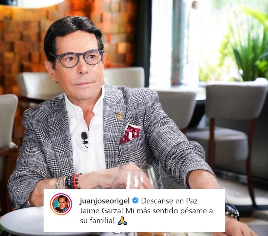 El periodista
<b> Juan José Origel</b> informó del deceso en redes y mandó el pésame a los familiares del actor.