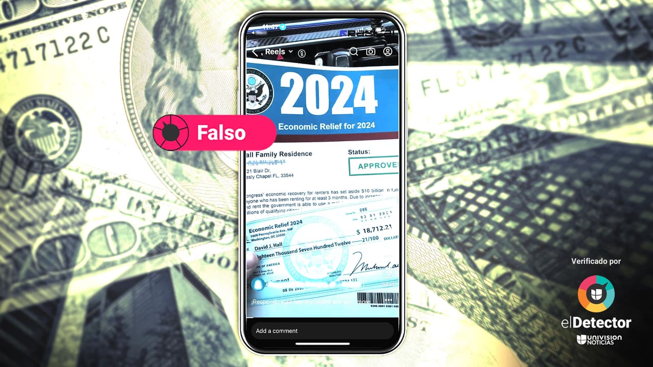 Es falso que se haya aprobado un “alivio económico 2024” para pagar tarjetas de crédito