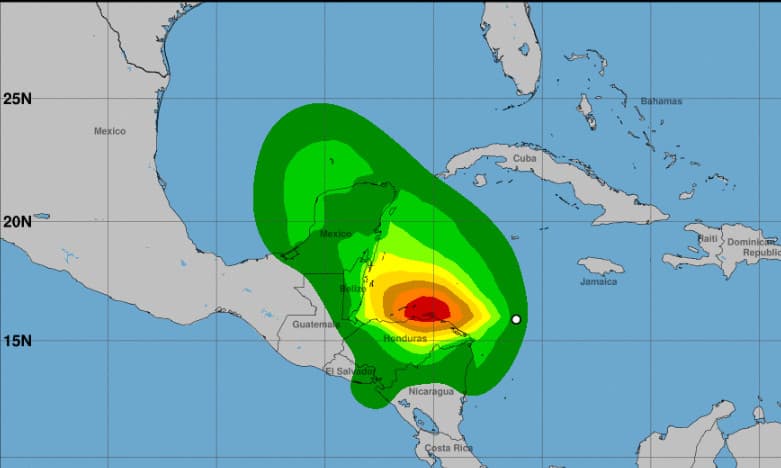 Depresión tropical 19: CNH espera que se convierta en la tormenta tropical Sara en el Caribe
