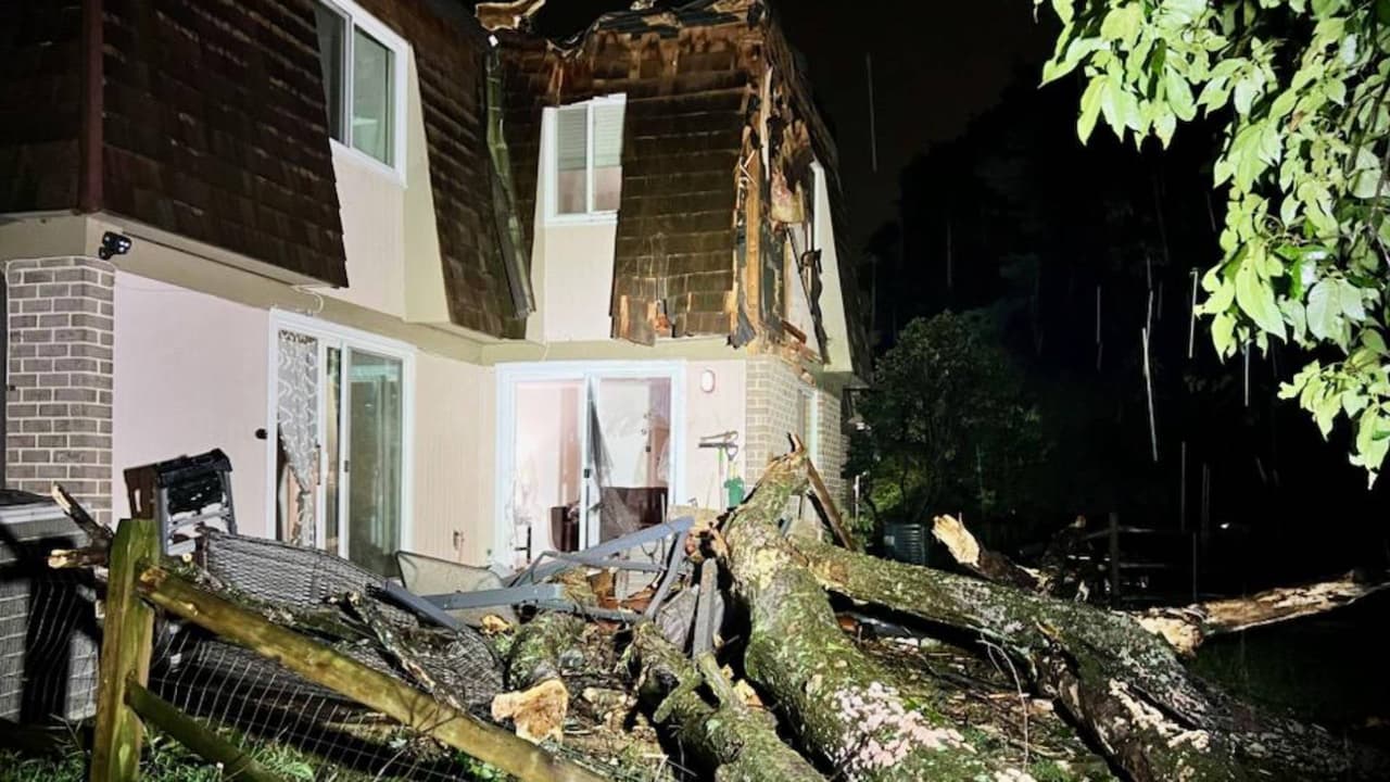 Inundaciones, casas dañadas y árboles caídos: afectaciones de los remanentes de Debby en el DMV