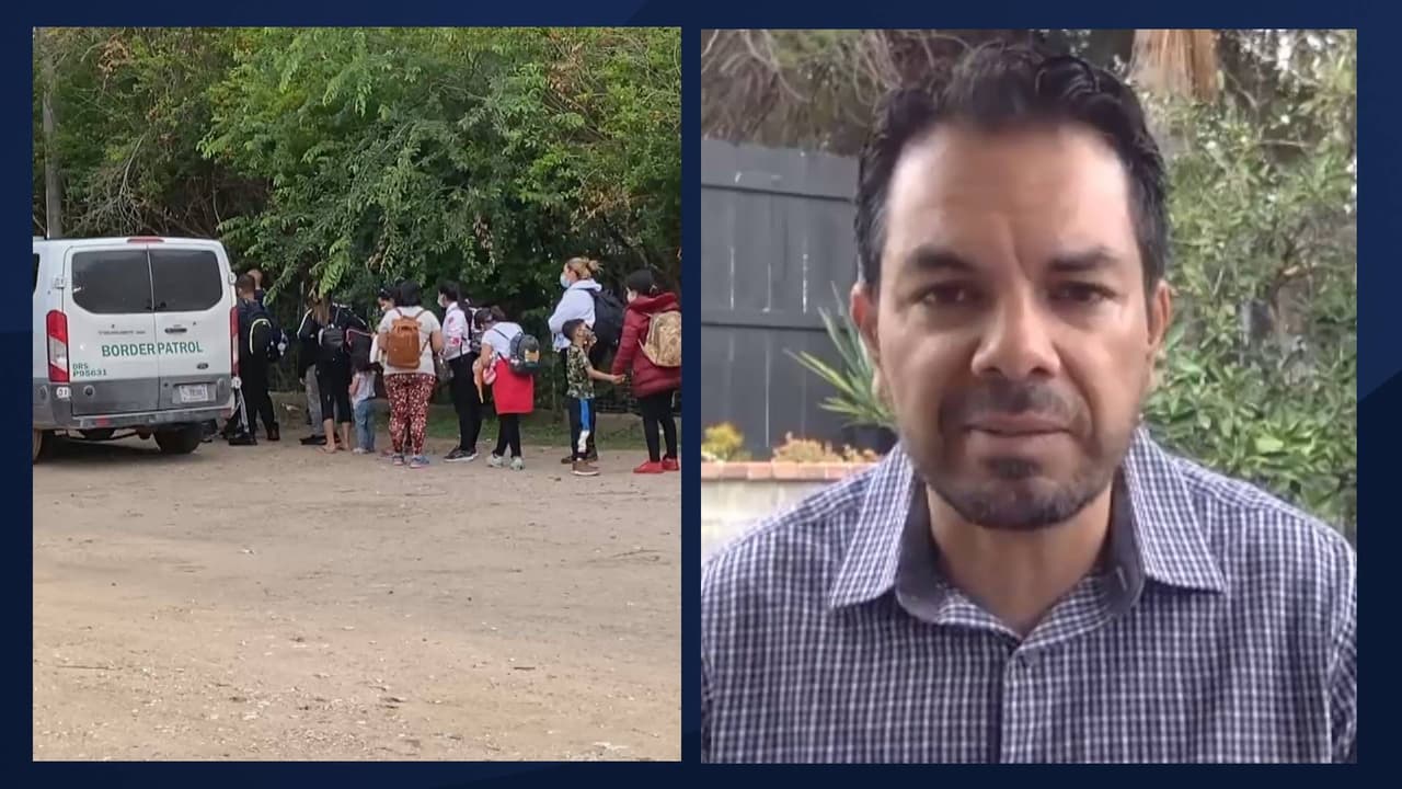 “En este momento la única diferencia entre
<b> la política <a href="https://www.univision.com/temas/donald-trump">Trump</a> y <a href="https://www.univision.com/temas/joe-biden">la política de Biden</a></b> es cuanto al proceso de asilo es
<b>el nombre solamente,</b>
<b>estamos viendo el efecto es el mismo</b>”, indica Pedro Ríos, un activista pro inmigrante.