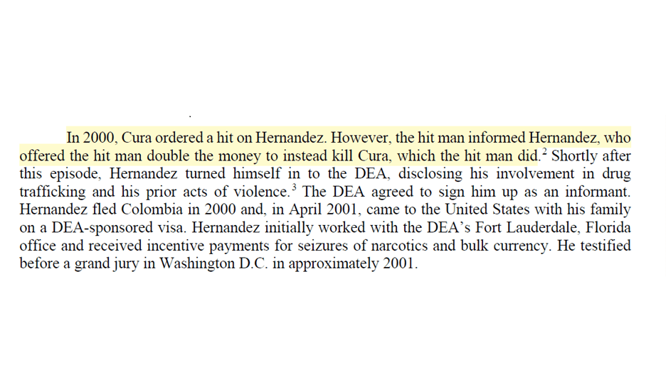 Fragmento del informe del fiscal asistente Sheb Swett, Corte Federal del Distrito Sur de Nueva York.
<br>