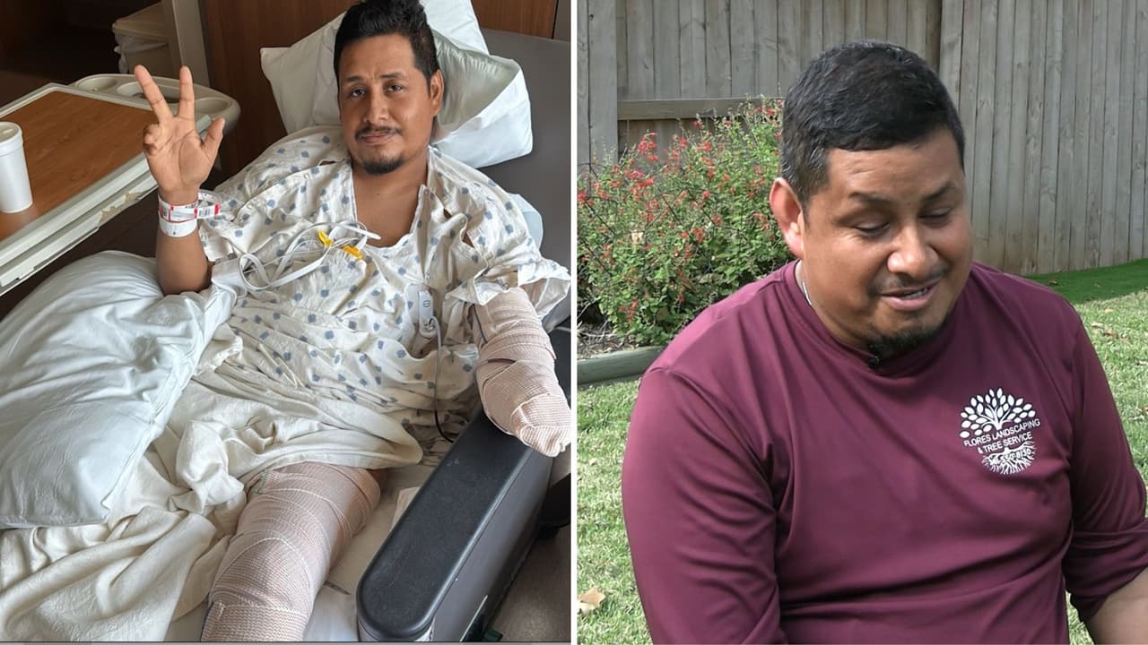 “Le dije a Dios que me diera una oportunidad”, jardinero hispano sobrevive a descarga eléctrica en Austin