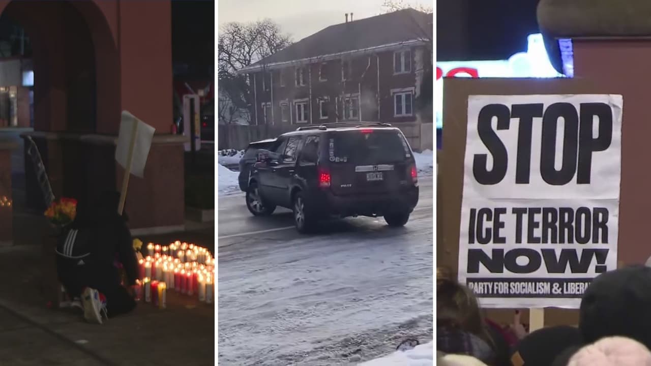 Indignación en Chicago tras la muerte a tiros de una mujer por un agente de ICE en Minneapolis
