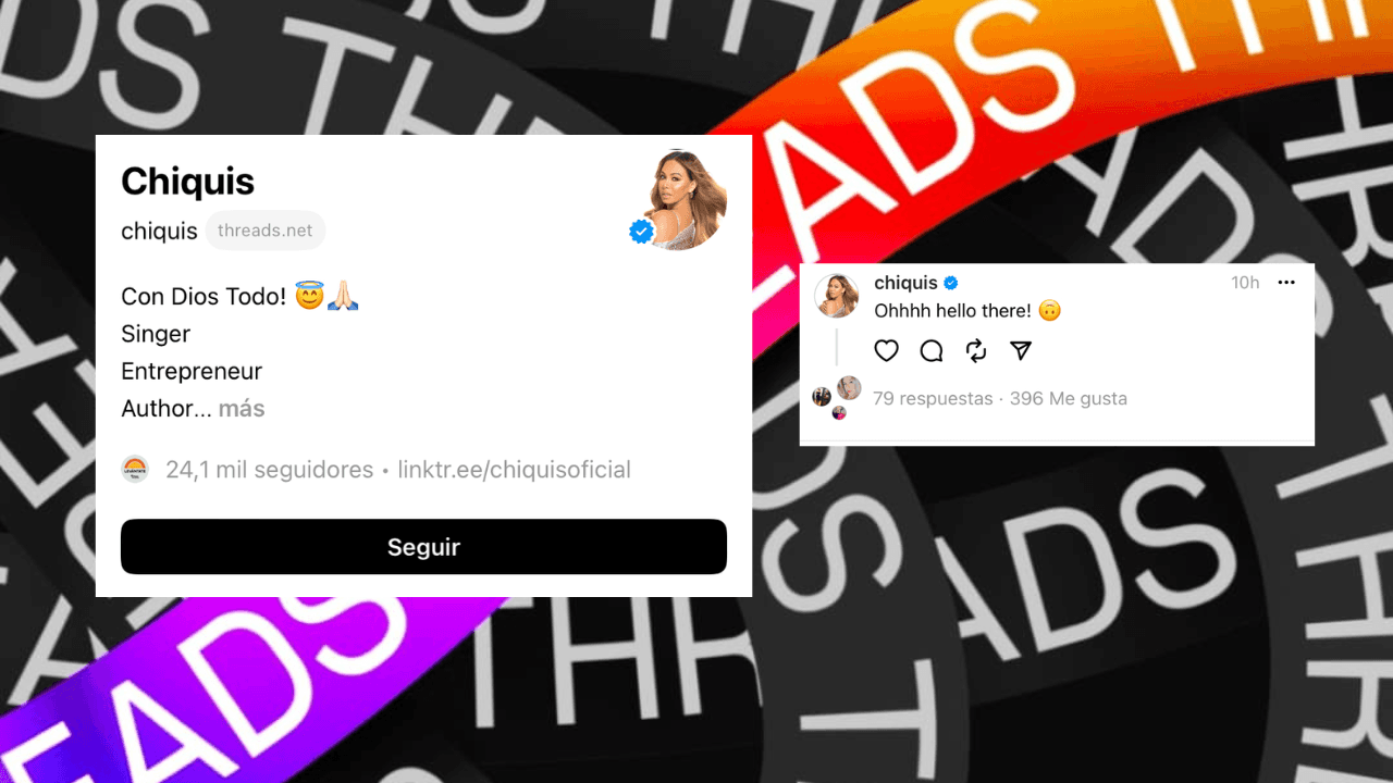 Llegó Threads, la nueva red social de Meta, y los artistas dejaron sus primeros mensajes