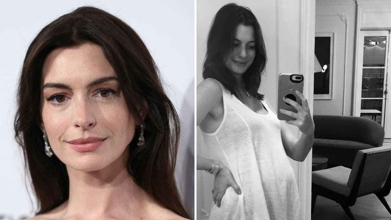 Anne Hathaway revela que perdió un bebé antes de tener a su primer hijo