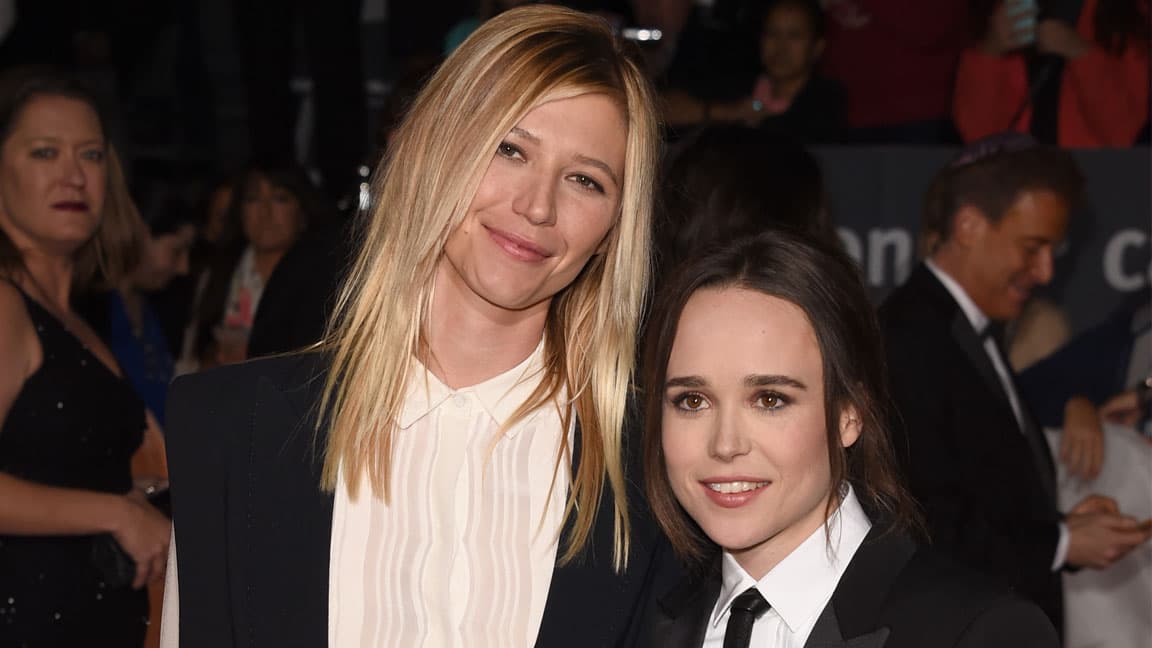 Ellen Page presenta en público a su novia surfista