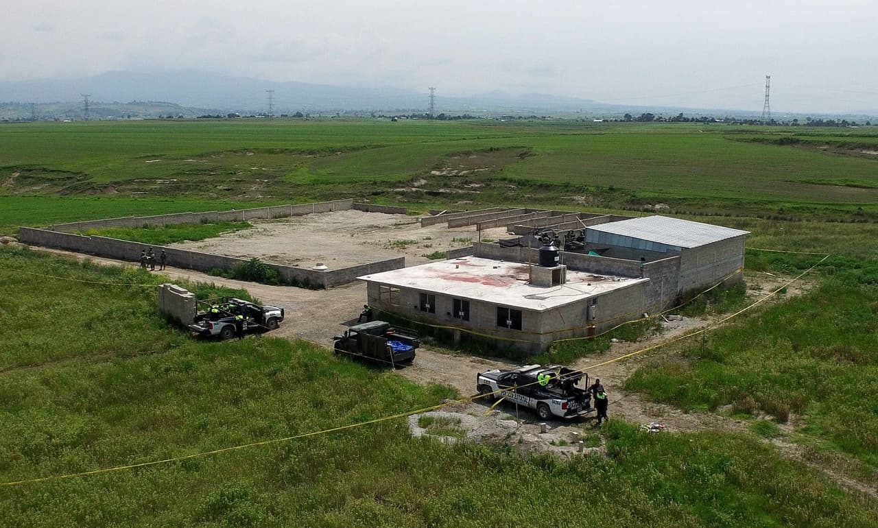 <b>The perfect plan, July 2015</b>. The end of the tunnel through which 'El Chapo' escaped was in an abandoned house, a mile away from the prison.